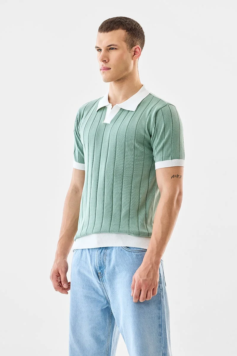 سنيتش تيشيرت بولو قطن % بقصة عادية